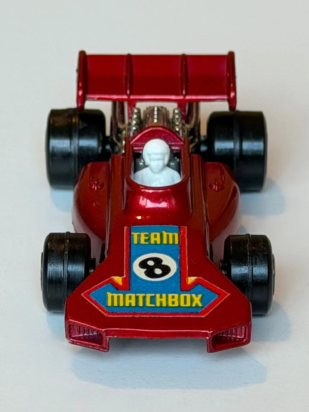 Vintage Matchbox Superfast No. 24 Team Matchbox Formula 1 Race Car 1973
